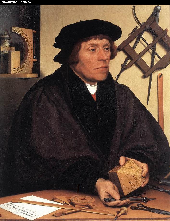 HOLBEIN, Hans the Younger Portrait of Nikolaus Kratzer gw